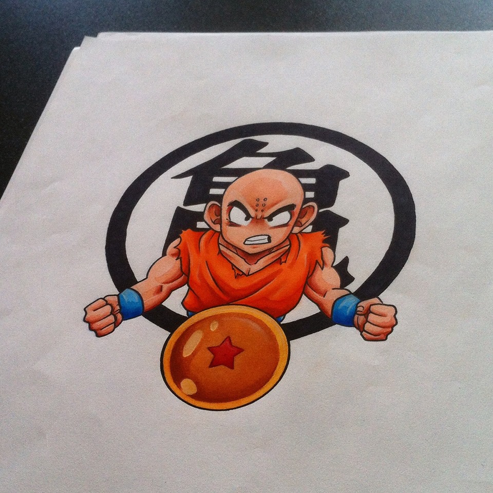 Krillin Tattoo Design By Hamdoggz On Deviantart Krillin Tattoo Design By Hamdoggz On Deviantart
