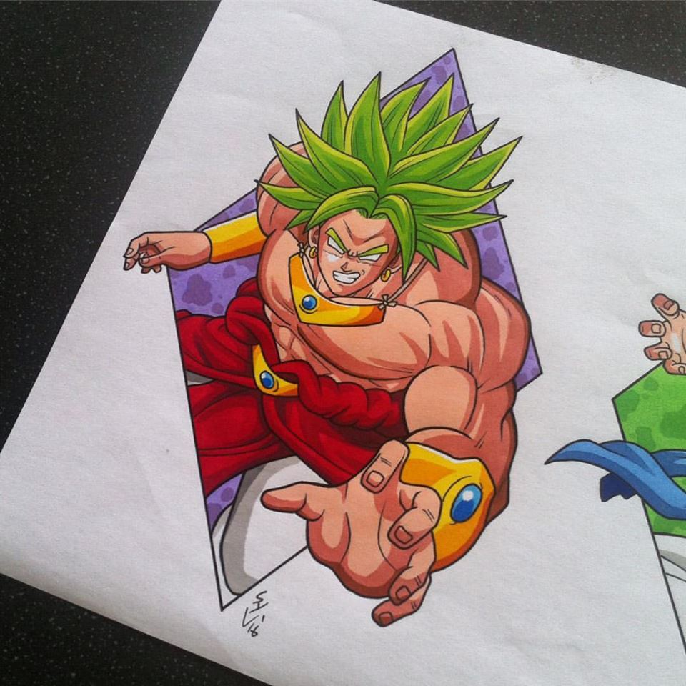 Broly Tattoo Design by Hamdoggz on DeviantArt