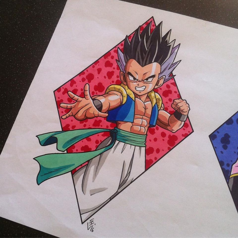 Gotenks Tattoo Design