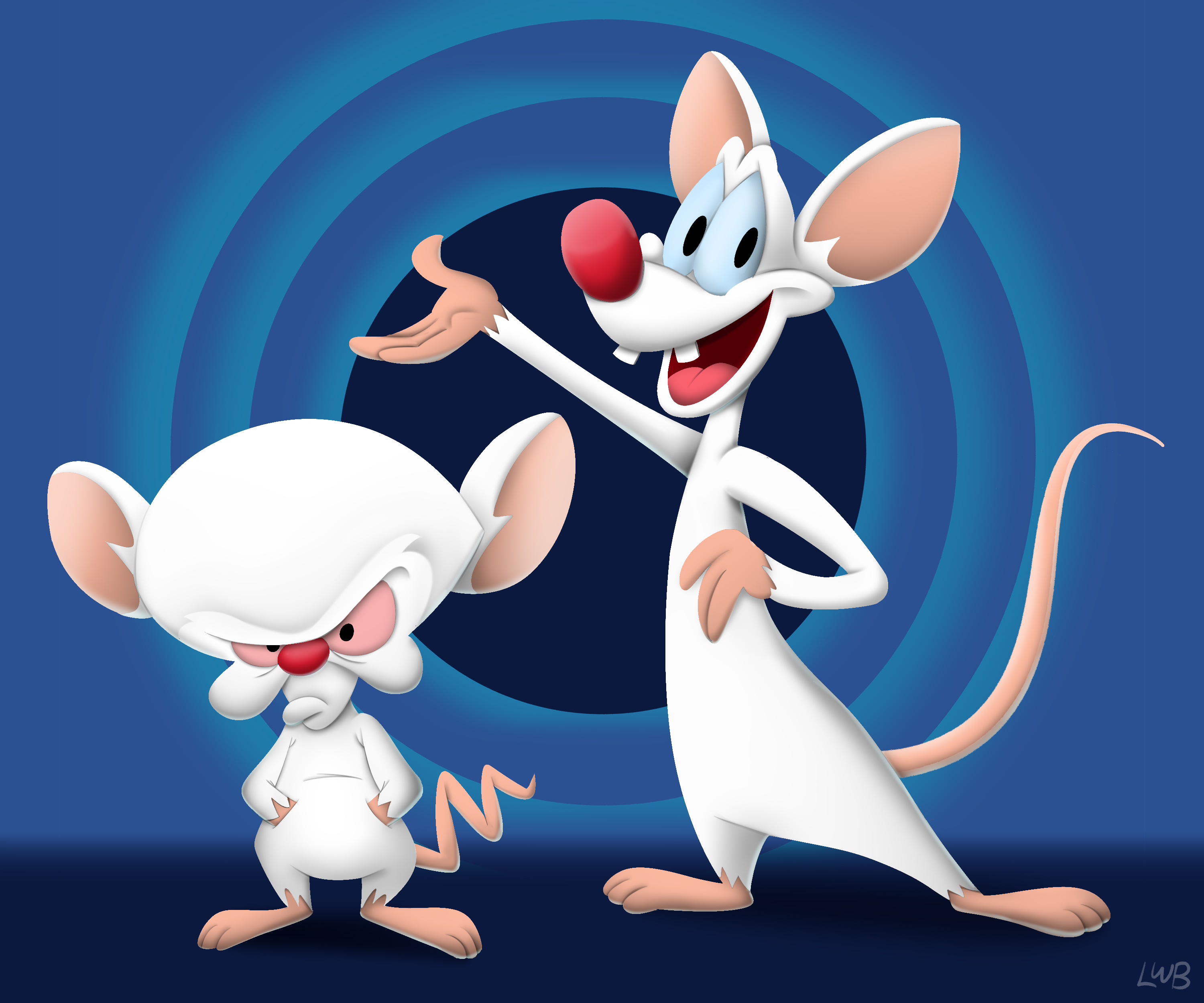 Pinkey Pinky and the Brain by Lolwutburger on DeviantArt