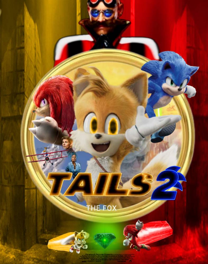 Sonic 2 o Filme: Knuckles persegue Sonic e Tails by ALIX2002 on DeviantArt