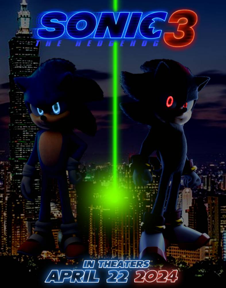 Sonic Movie 3 Poster(Fan Made) by TailsTheDesigner92 on DeviantArt