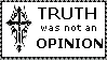 Truth vs. Opinion by sakumoon