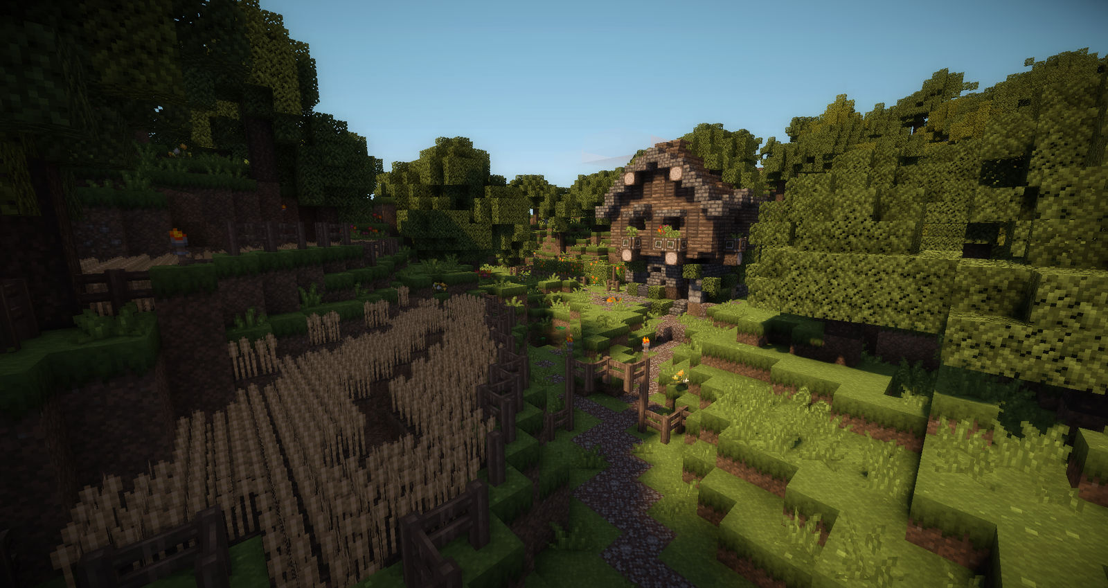 Minecraft Little Farm by AziasCreations