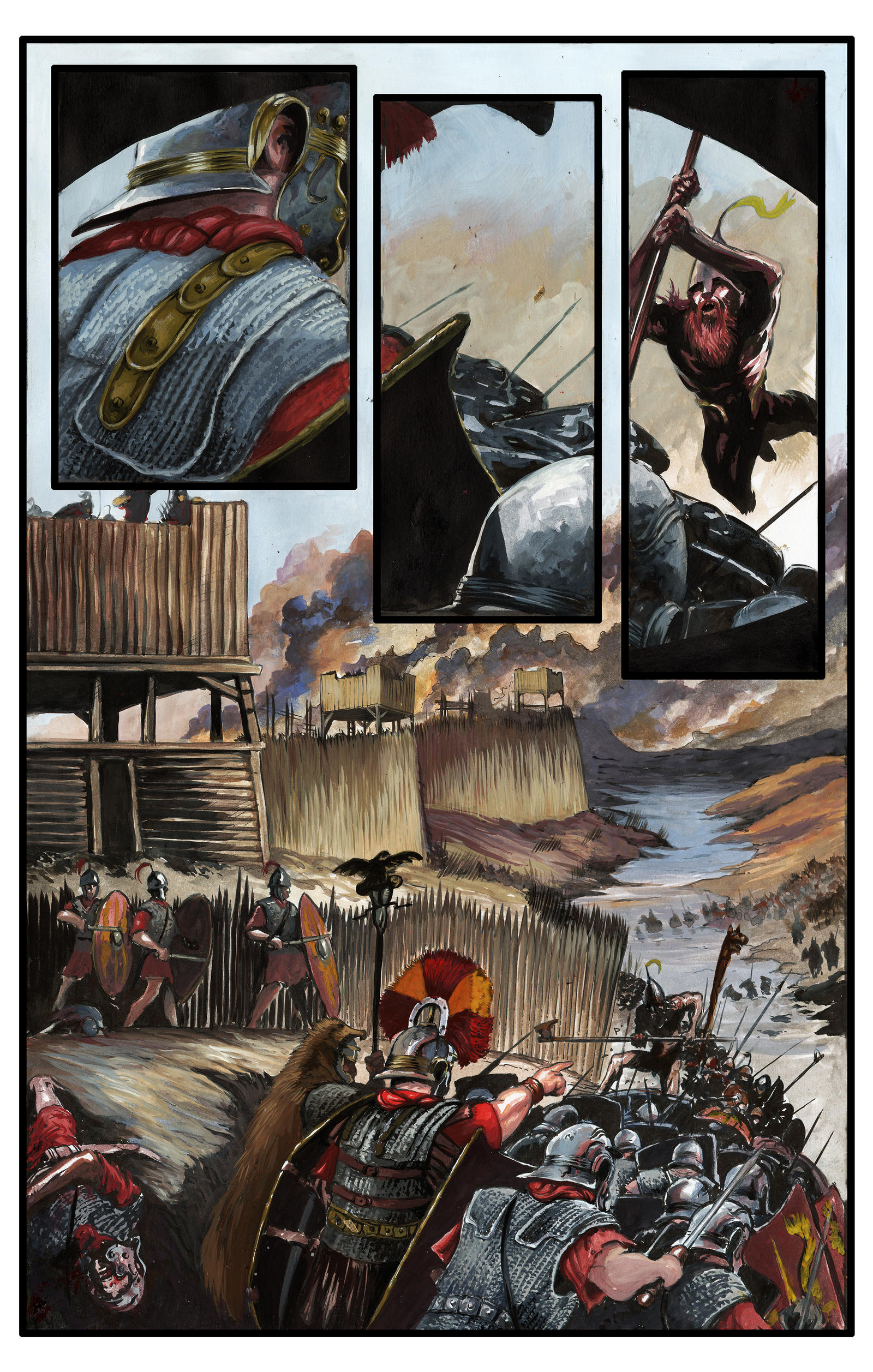 Invictus 10 color tradicional by kirocomic on DeviantArt