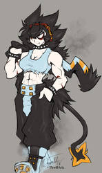 Gijinka Design #1: Ele the Luxray