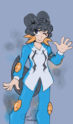 Gijinka Design #2: Kip the Swampert