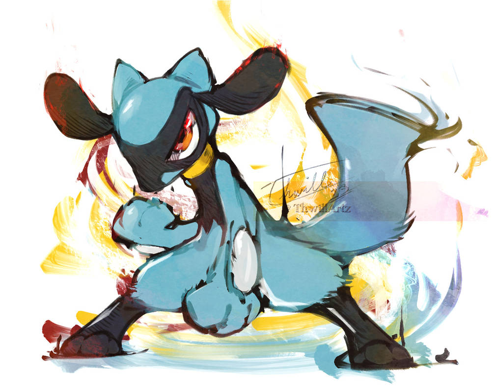 Riolu by Thwill on DeviantArt