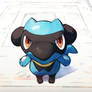 Front facing Riolu isn't real.