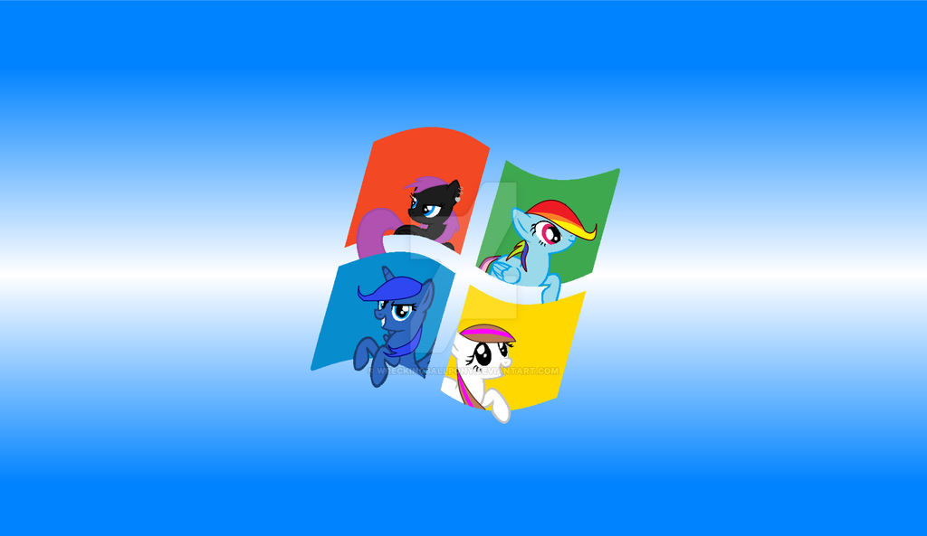 Windows Maskottchen windows by WreckingBallPony on DeviantArt