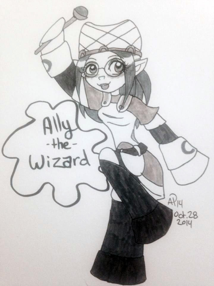 Inktober - Wizard