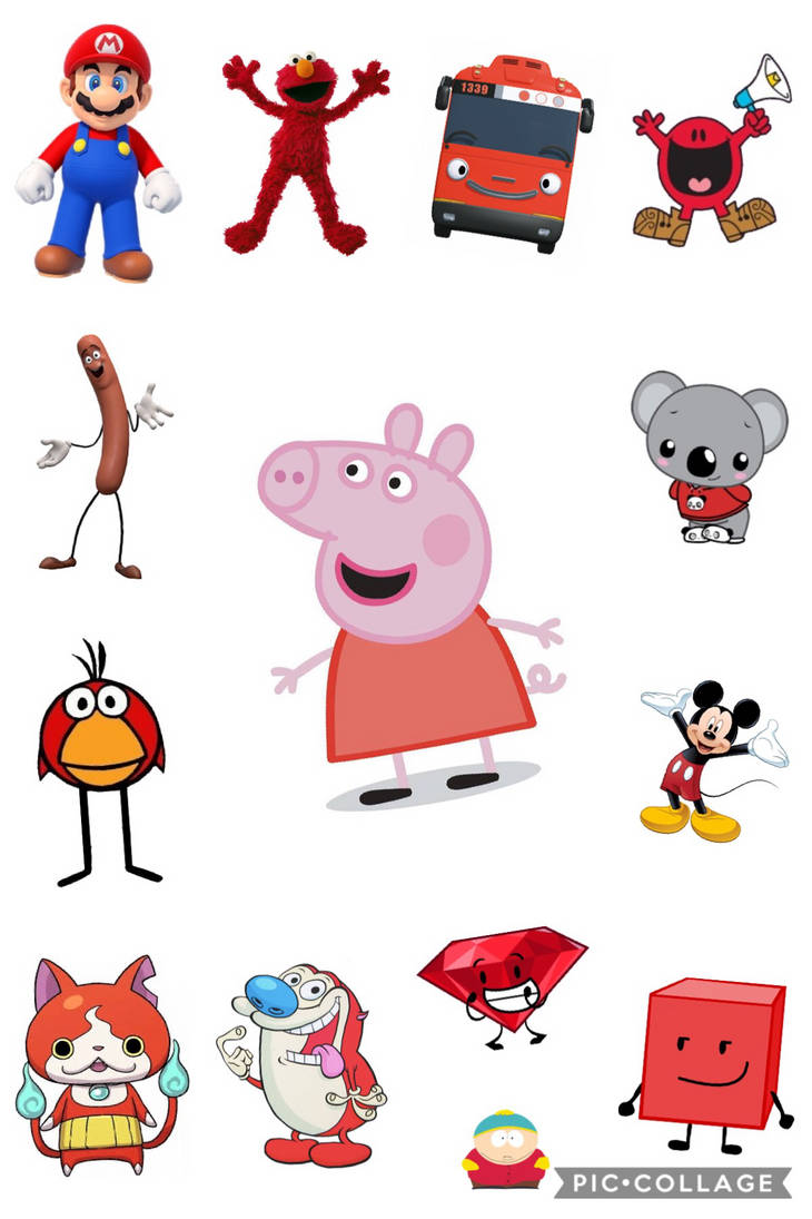 Which One Of These Red Characters Are Better? by erick2k21 on DeviantArt