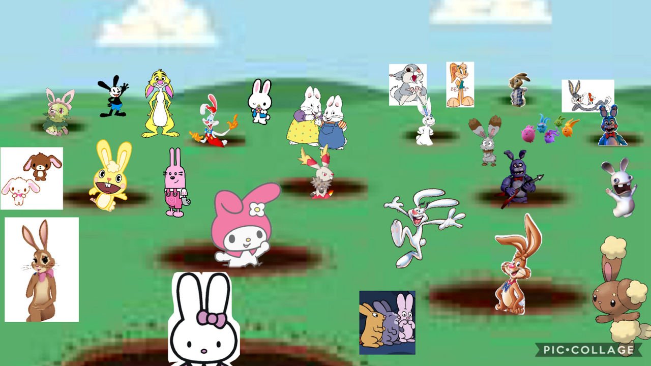 All Cartoon Bunnies And Rabbits by erick2k21 on DeviantArt