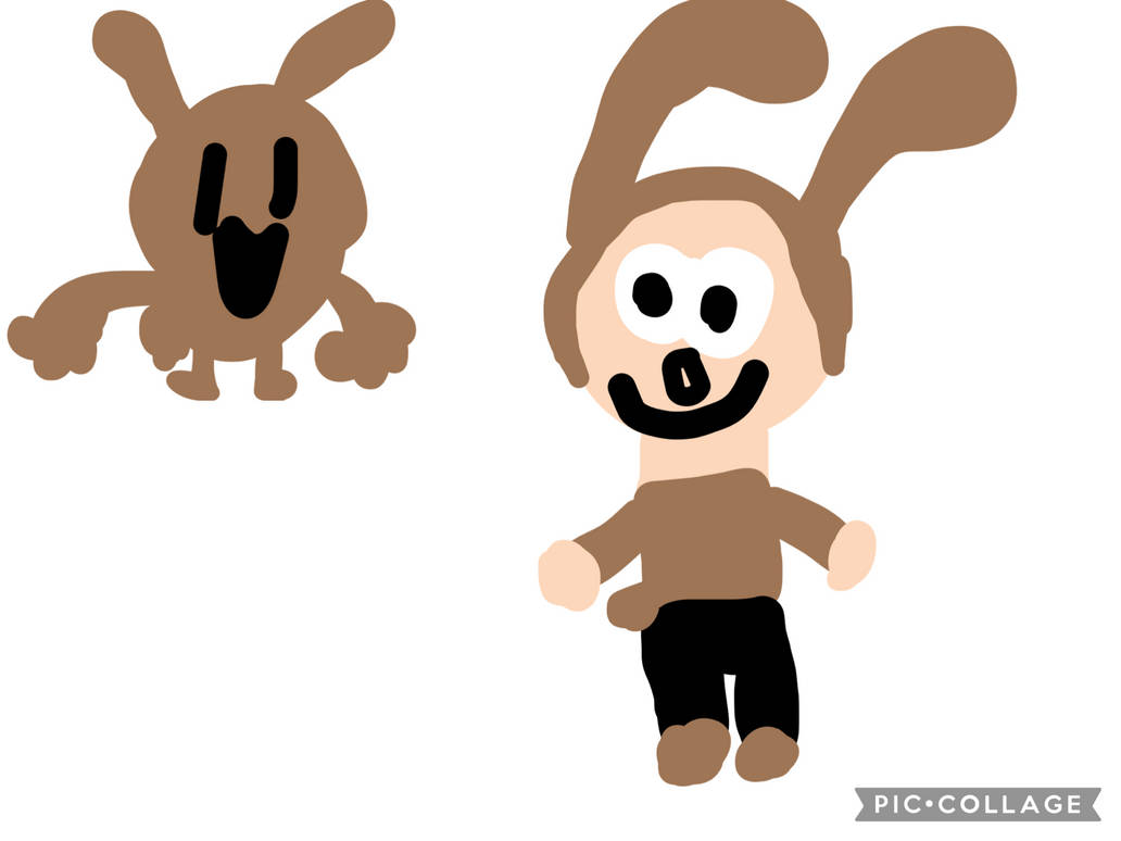 Brown Bunny In Human Style by erick2k21 on DeviantArt