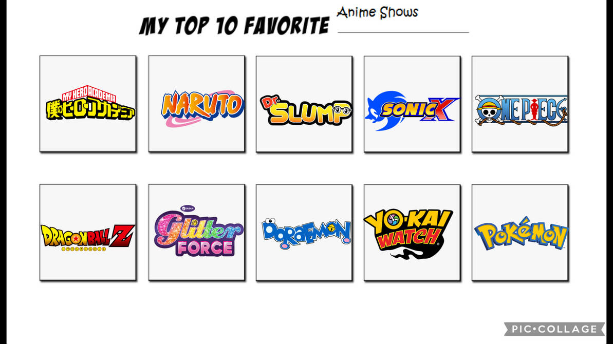 My Top 10 Favorite Anime Shows By Erick2k21 On Deviantart My Top 10 Favorite Anime Shows By Erick2k21 On Deviantart