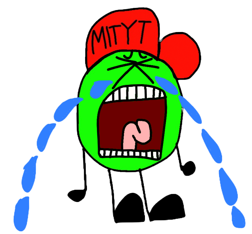 My YT Account's Object Show OC Crying (PNG) by erick2k21 on DeviantArt