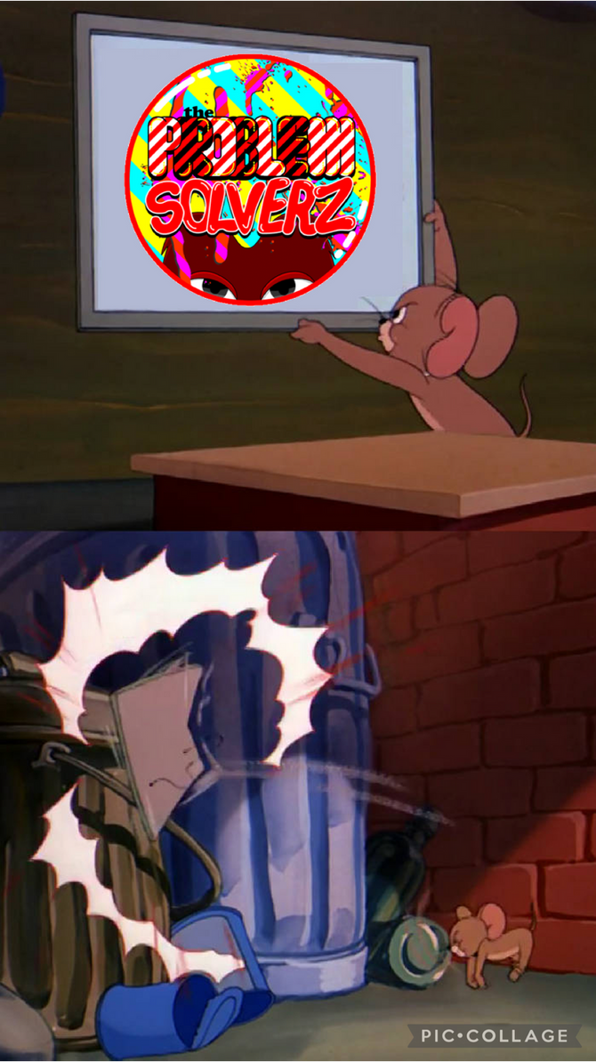 Jerry Resolving Problem Jerry Throws The Problem Solverz In The Trash Can by erick2k21 on ...