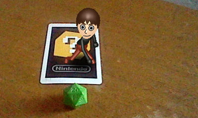 My Mii Rolls a d20