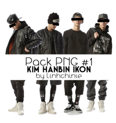 [Pack PNG #1] Kim Hanbin by Linhchinie