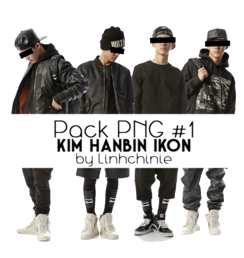 [Pack PNG #1] Kim Hanbin by Linhchinie