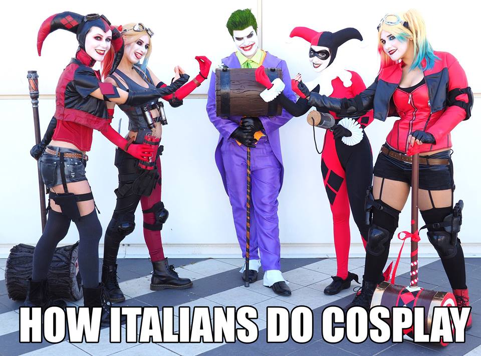 HOW ITALIANS DO COSPLAY