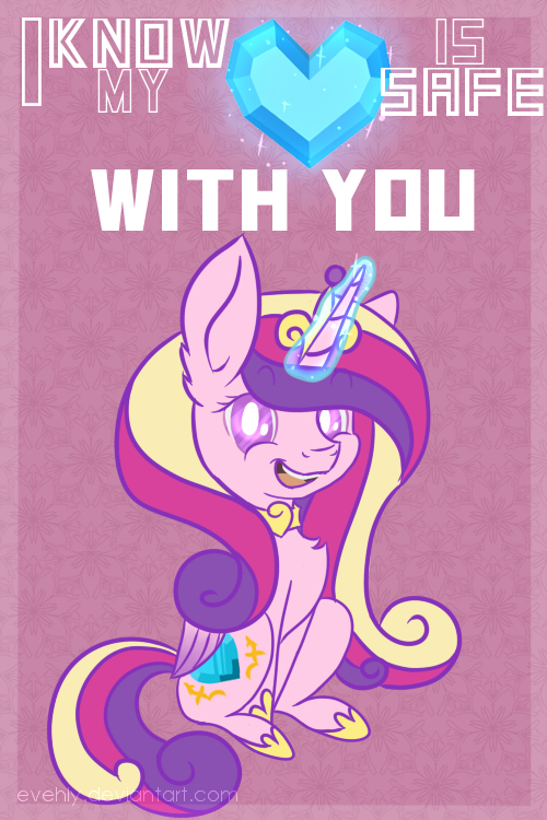 Princess Cadence Valentine Card