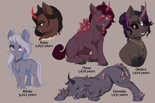 Umbrum Unicorns (Sombrashy AU)