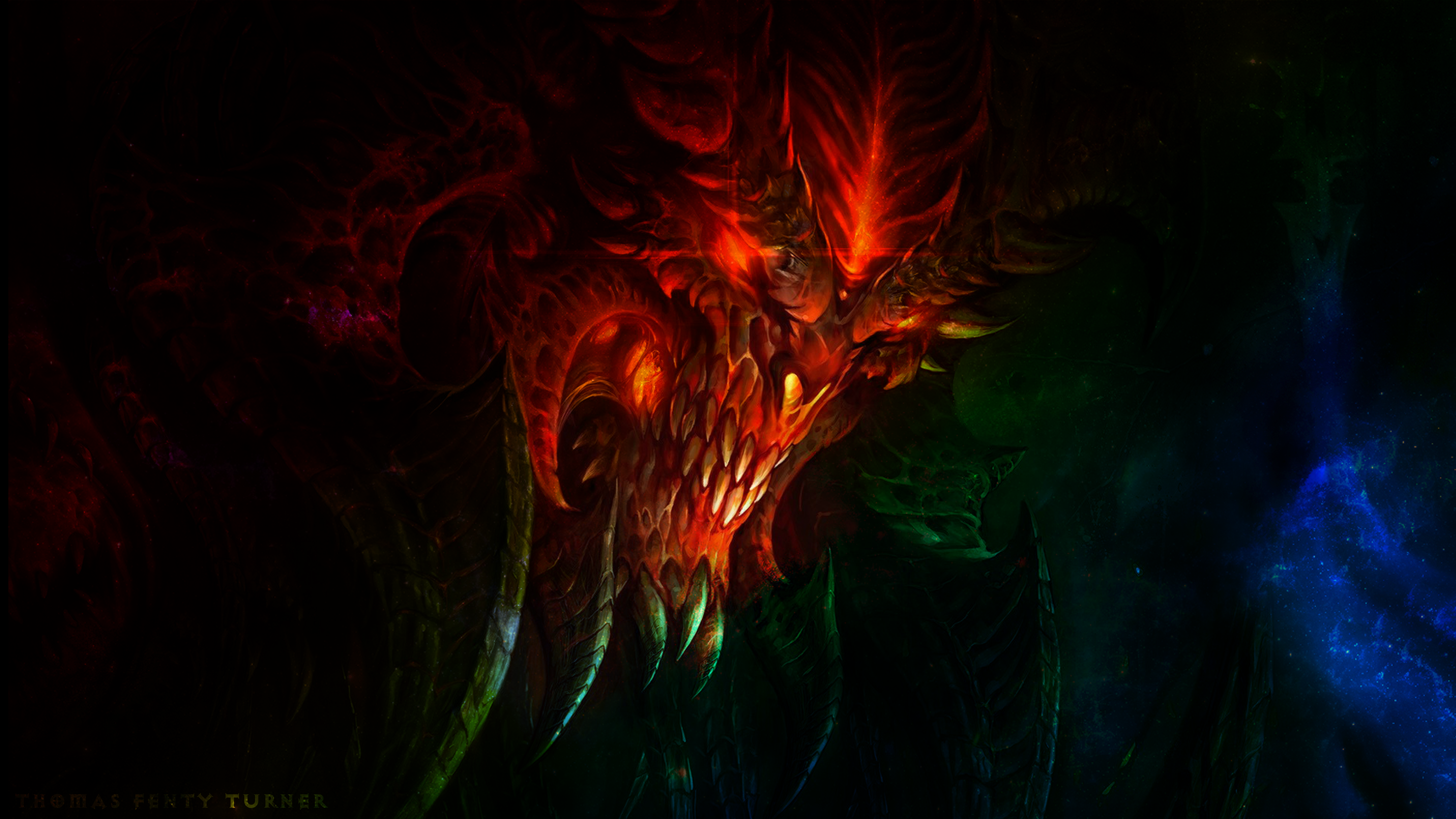 Diablo 3 Galaxy Wallpaper 8K 7680x4320 by ThomasFentyTurner on DeviantArt