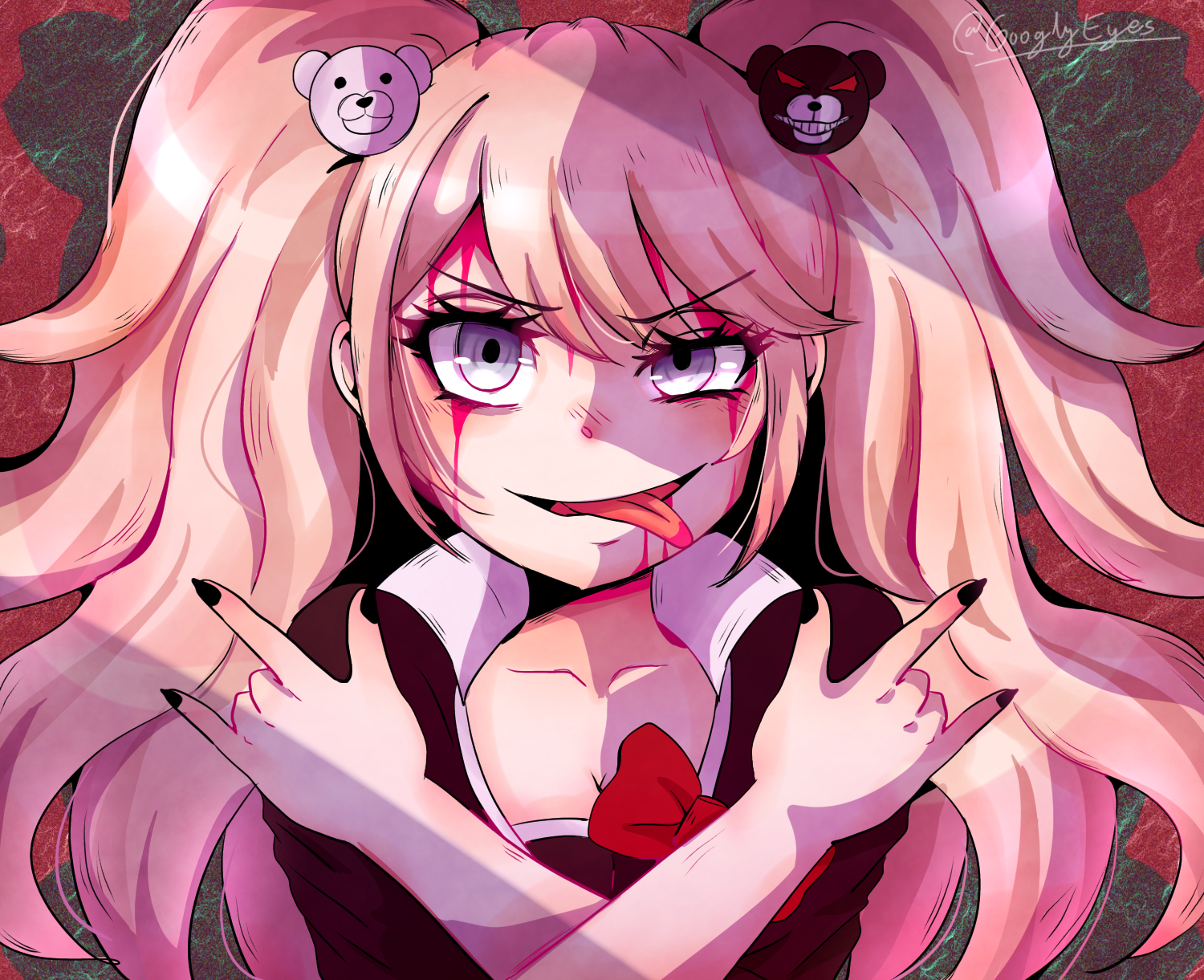 Junko Ennoshima by googlyeyesArt on DeviantArt Junko Ennoshima by googlyeyesArt on DeviantArt