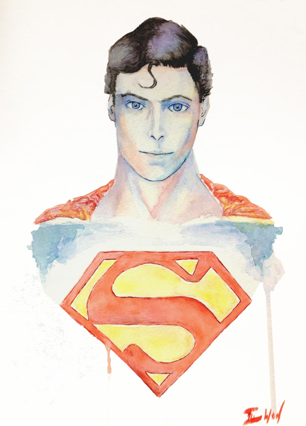 Christopher Reeve Superman Revised by ATomAWard2 on DeviantArt