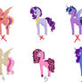 Mane six and Dark adopt Closed