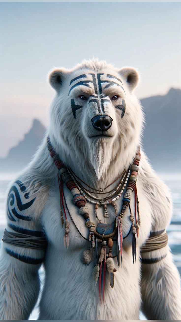 Polar Bear Humanoid by Full-Maverick on DeviantArt