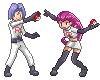 Team Rocket sprites