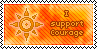 Courage Stamp by L-mon