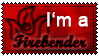 Stamp: Firebender by L-mon