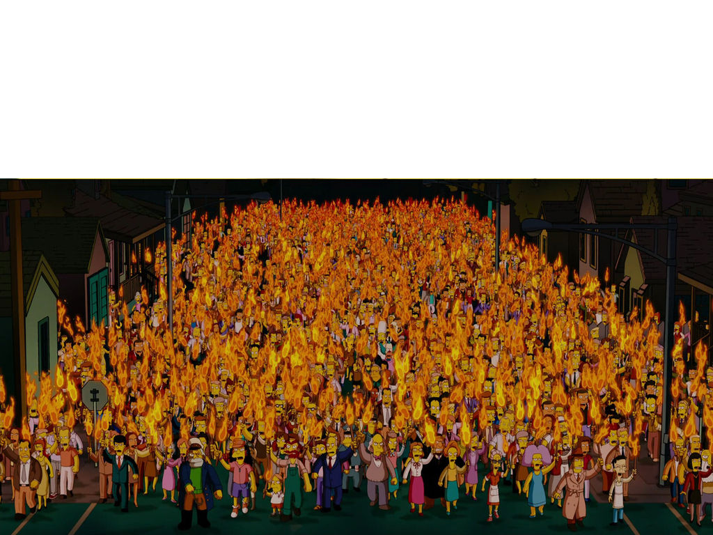 Angry mob reacts to meme by TheCrashGuy1 on DeviantArt