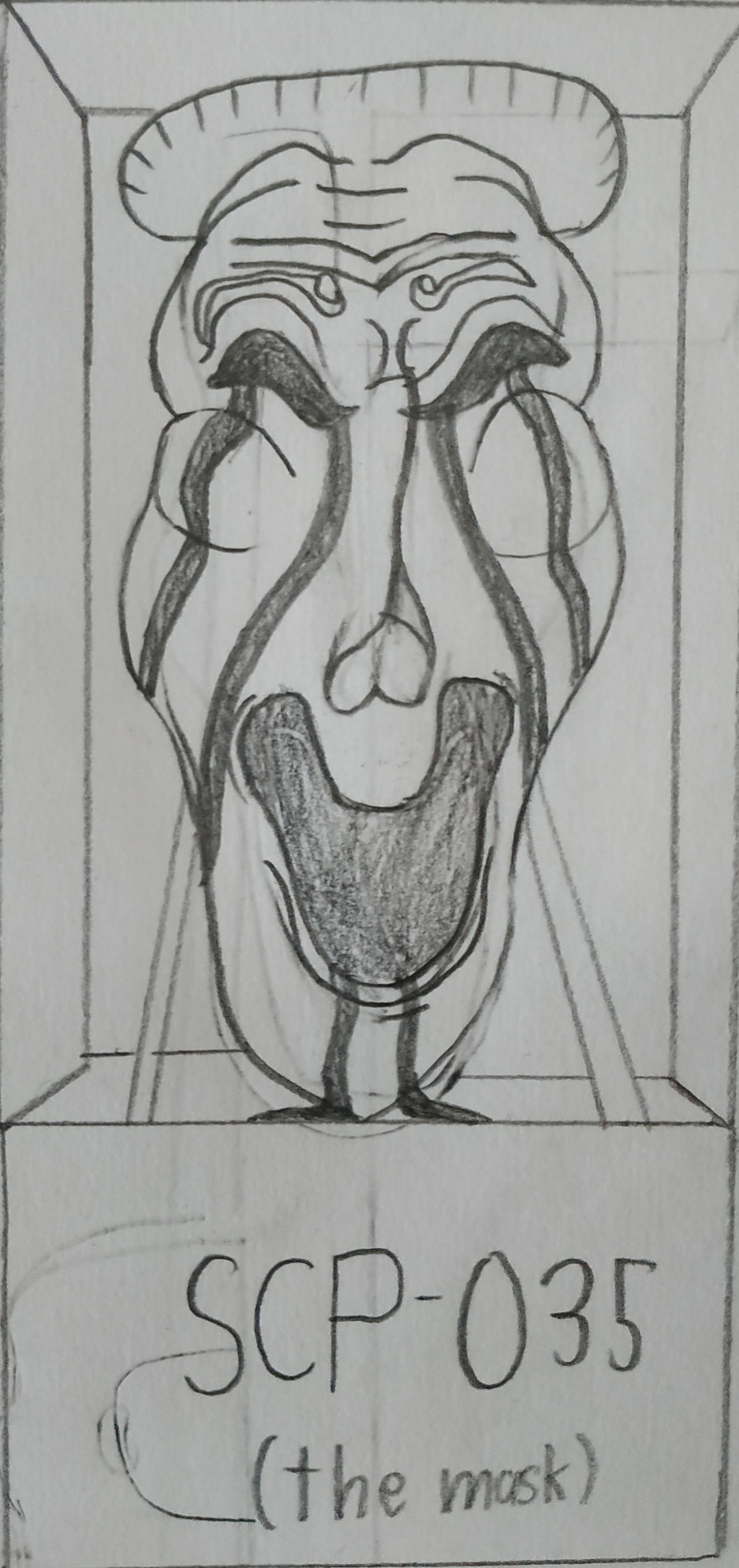 Scp 035 Sticker scp-035 (the mask) by karhong2014 on DeviantArt