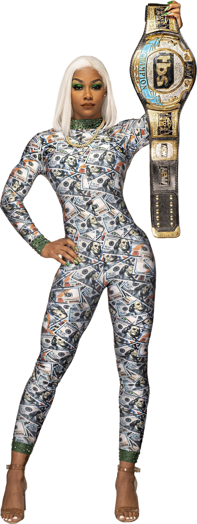 Jade Cargill - TBS Champion by ericjustin81 on DeviantArt