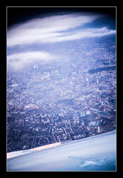 Cruising over London