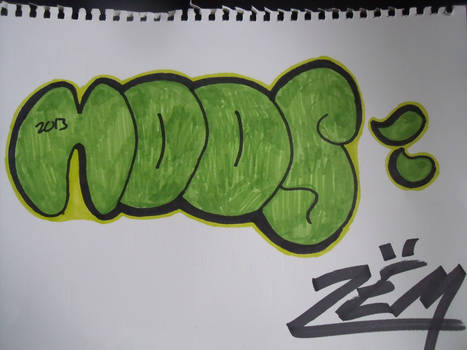 Graffiti style drawing 2