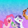 Rarity and Pinkie Pie love Elvis