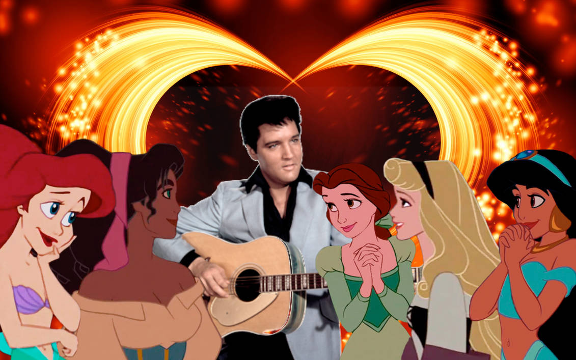 Disney Ladies think Elvis is fabulous by SpongebobNintendo20 on DeviantArt