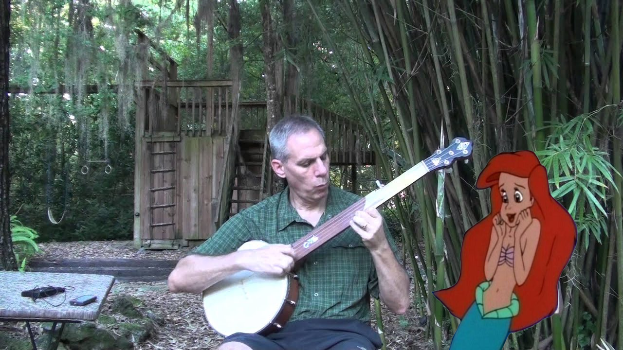 Ariel loves Clawhammer Banjo by SpongebobNintendo20 on DeviantArt