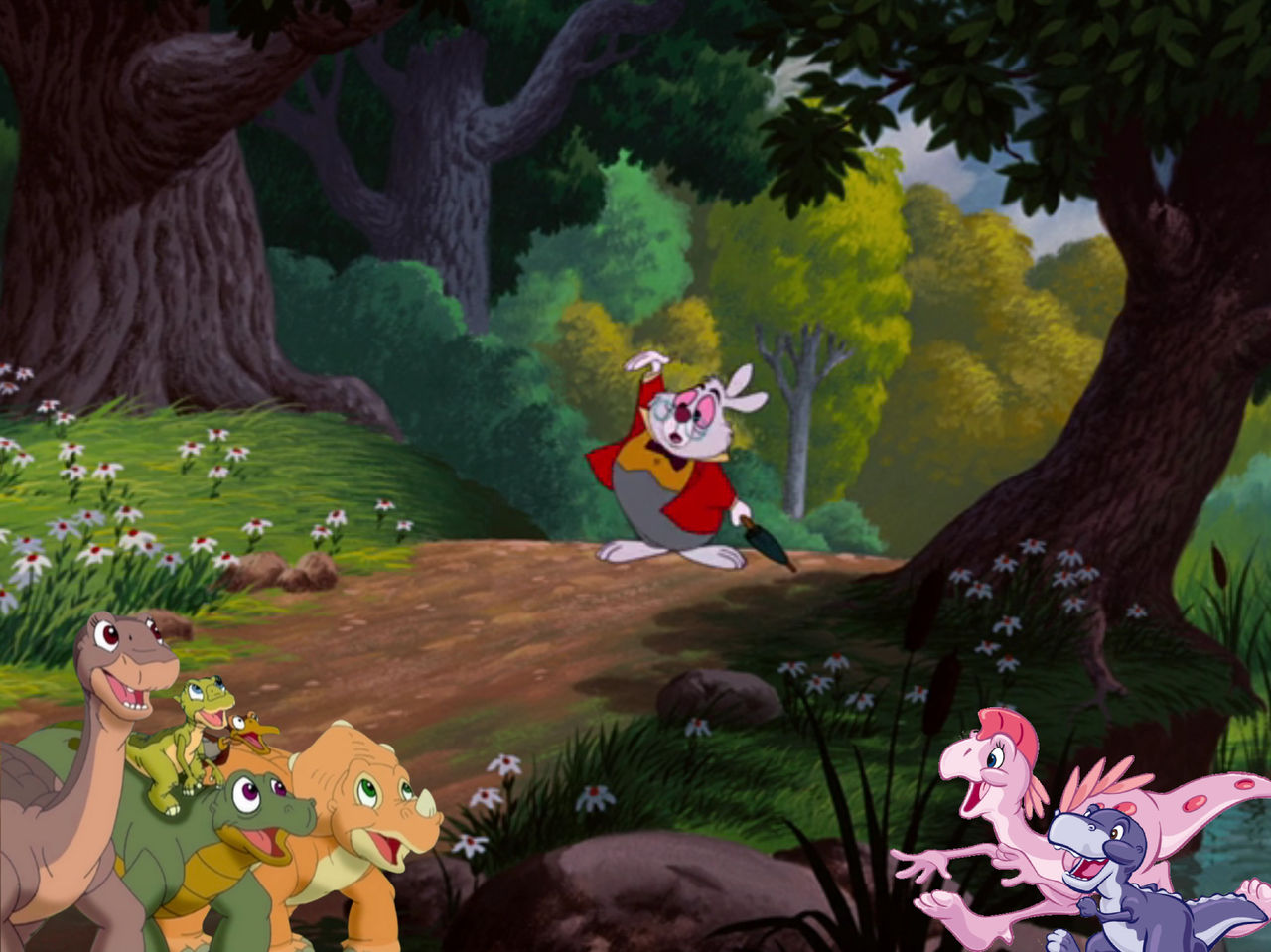 Chasing the White Rabbit by SpongebobNintendo20 on DeviantArt