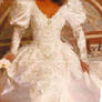 I love classic long sleeve puffy bridal gowns