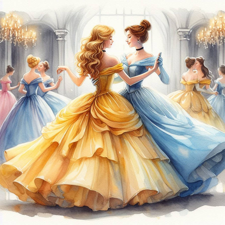 Two Princesses Waltz by SpongebobNintendo20 on DeviantArt