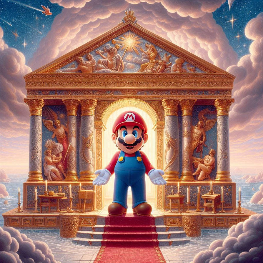 Mario is a Roman Catholic by SpongebobNintendo20 on DeviantArt