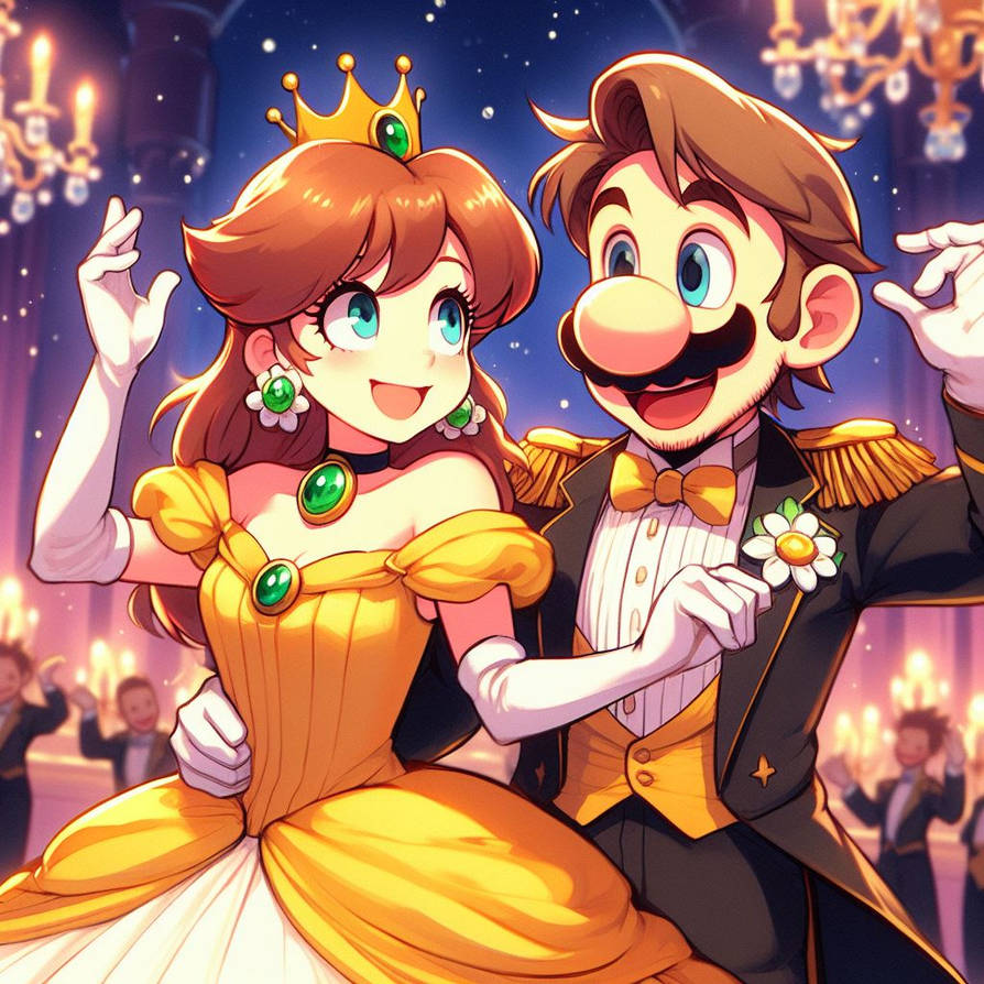 Luigi x Daisy by SpongebobNintendo20 on DeviantArt