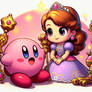 Kirby meets Princess Sofia