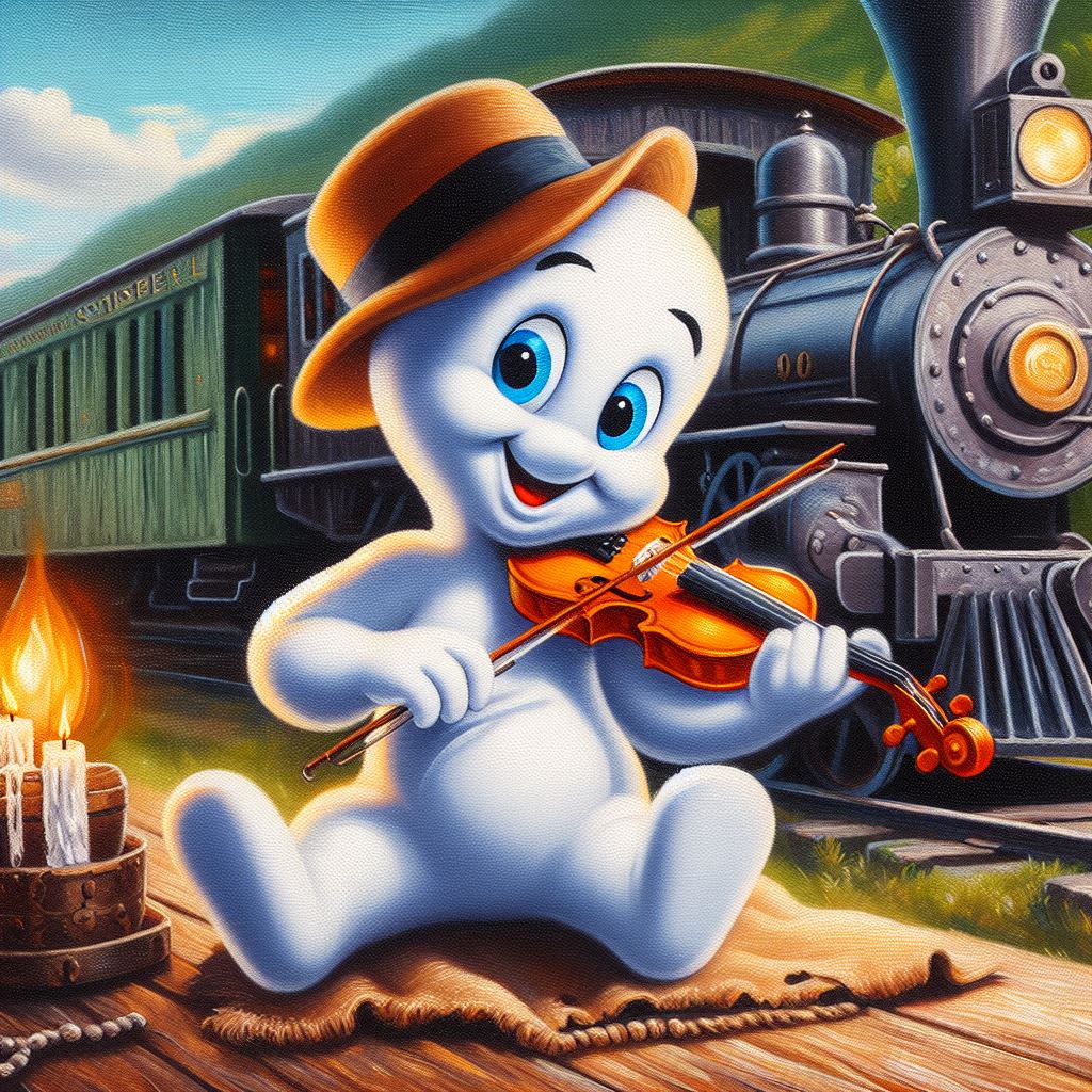 Casper Train Casper plays Reuben's Train by SpongebobNintendo20 on DeviantArt